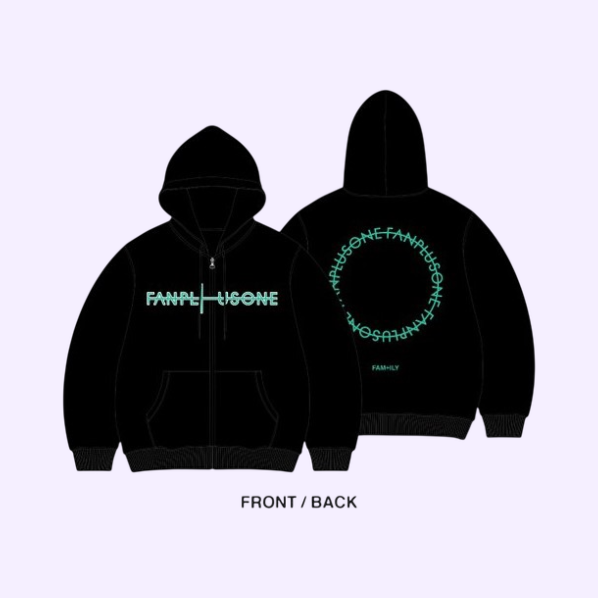 HOODIE ZIP-UP - 2026 G-Dragon ‘FAM’ Meeting Official MD