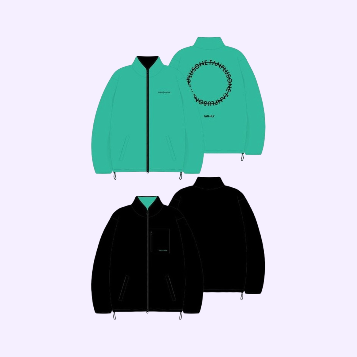 REVERSIBLE JUMPER - 2026 G-Dragon ‘FAM’ Meeting Official MD