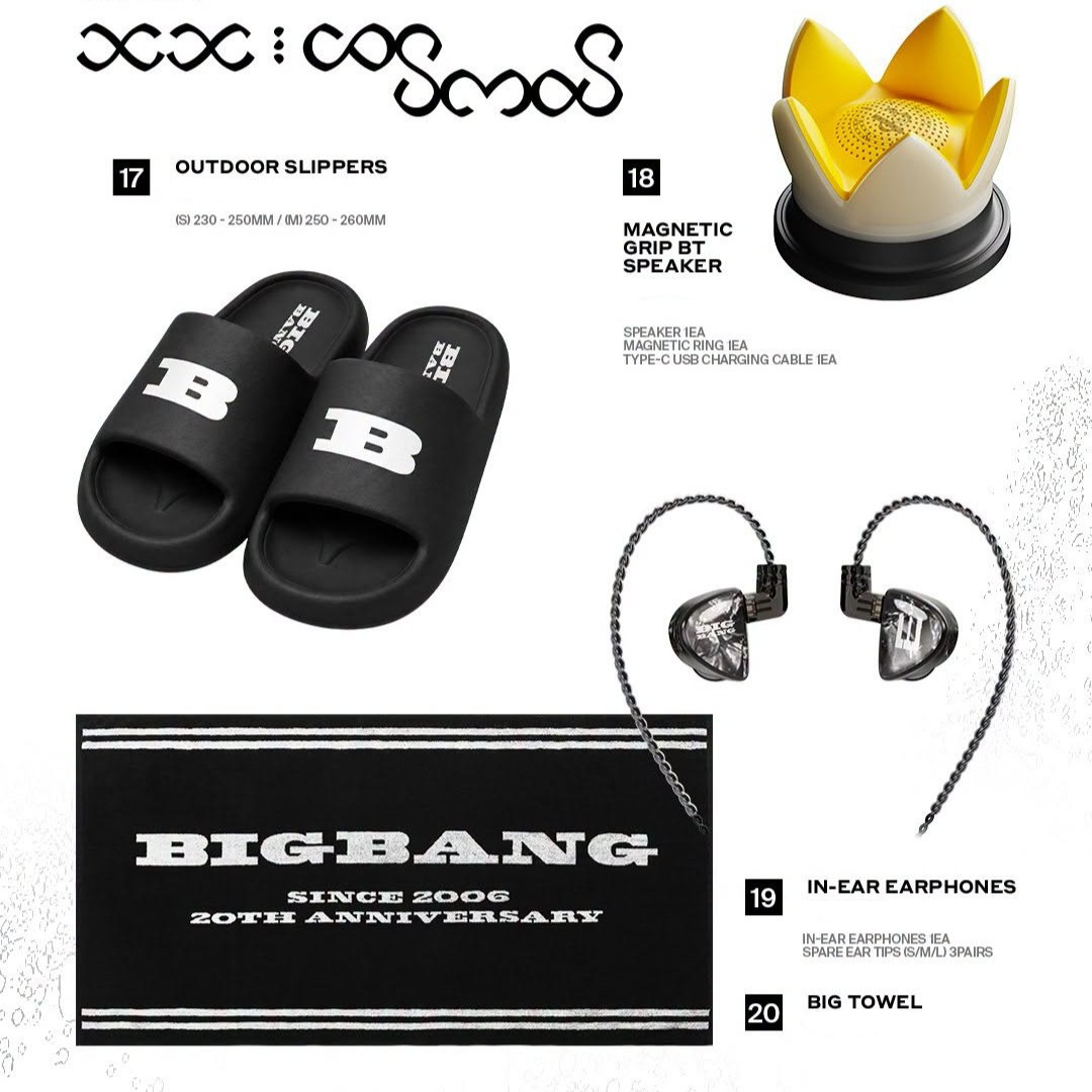 BIGBANG - WORLD TOUR < XX : COSMOS > (17/18/19/20)
