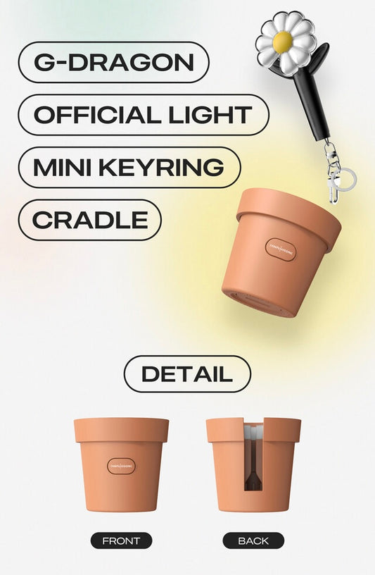 G-DRAGON OFFICIAL LIGHT MINI KEYRING CRADLE