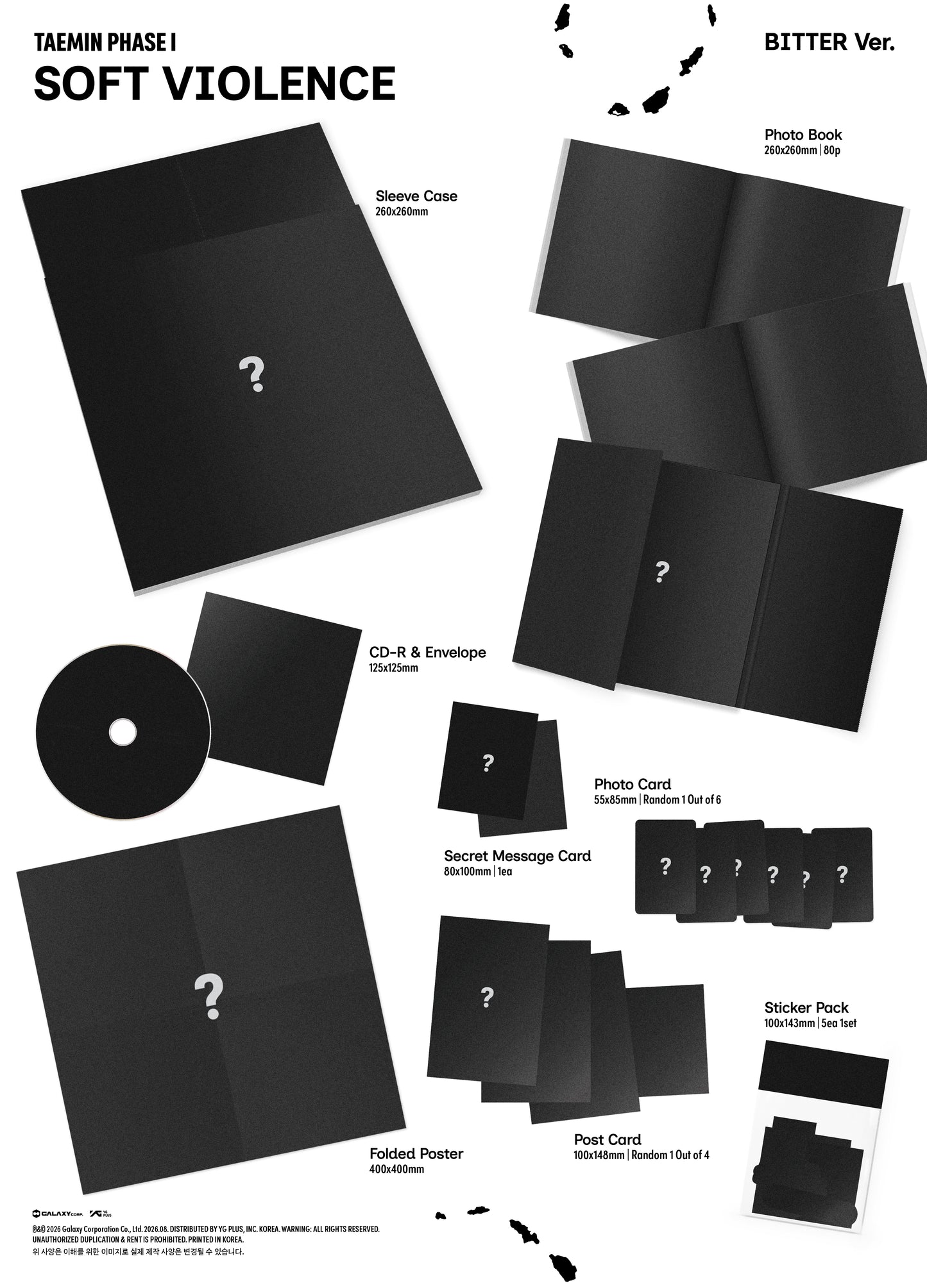TAEMIN (SHINee) - PHASE I : Soft Violence (PHOTOBOOK Ver.)