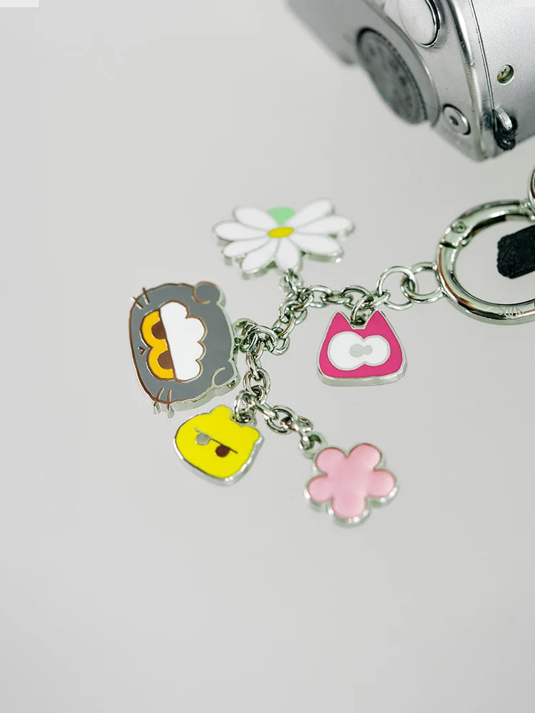 ZO&FRIENDS Signature Metal Keyring