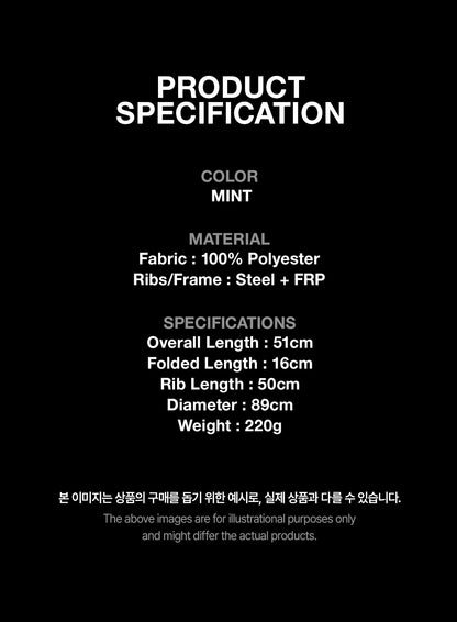 G-DRAGON - UMBRELLA COMPACT [Mint] / 2025 WORLD TOUR [Übermensch]