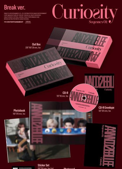 AND2BLE - 1st Mini Album [Sequence 01: Curiosity]