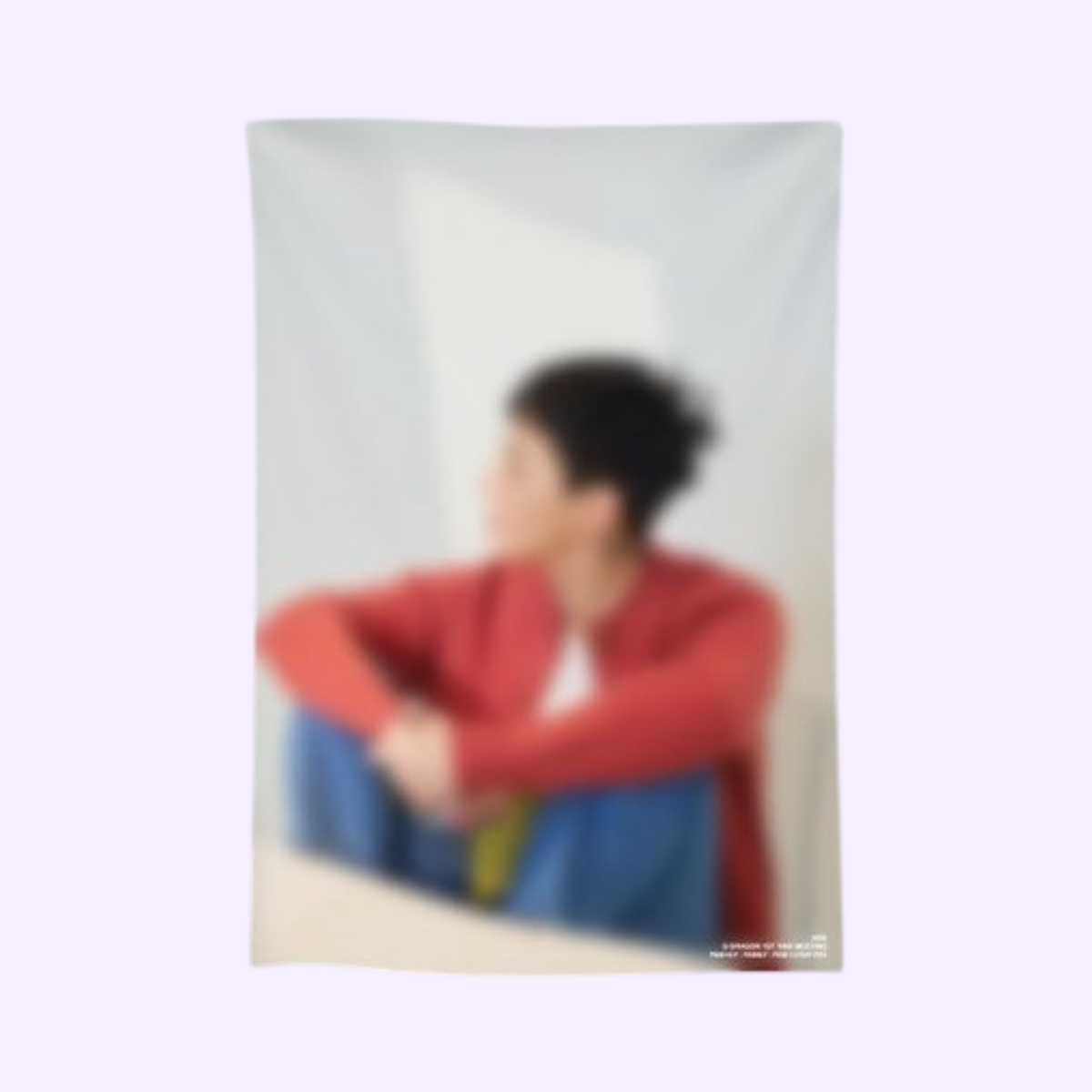CHIFFON FABRIC POSTER - 2026 G-Dragon ‘FAM’ Meeting Official MD