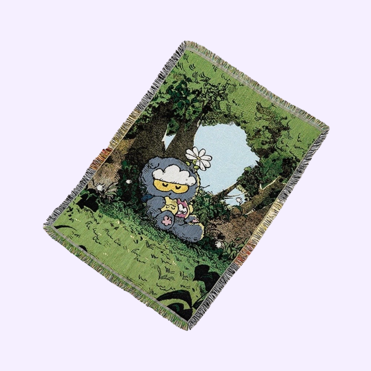 ZO&FRIENDS LUCKY SHOP WOVEN BLANKET