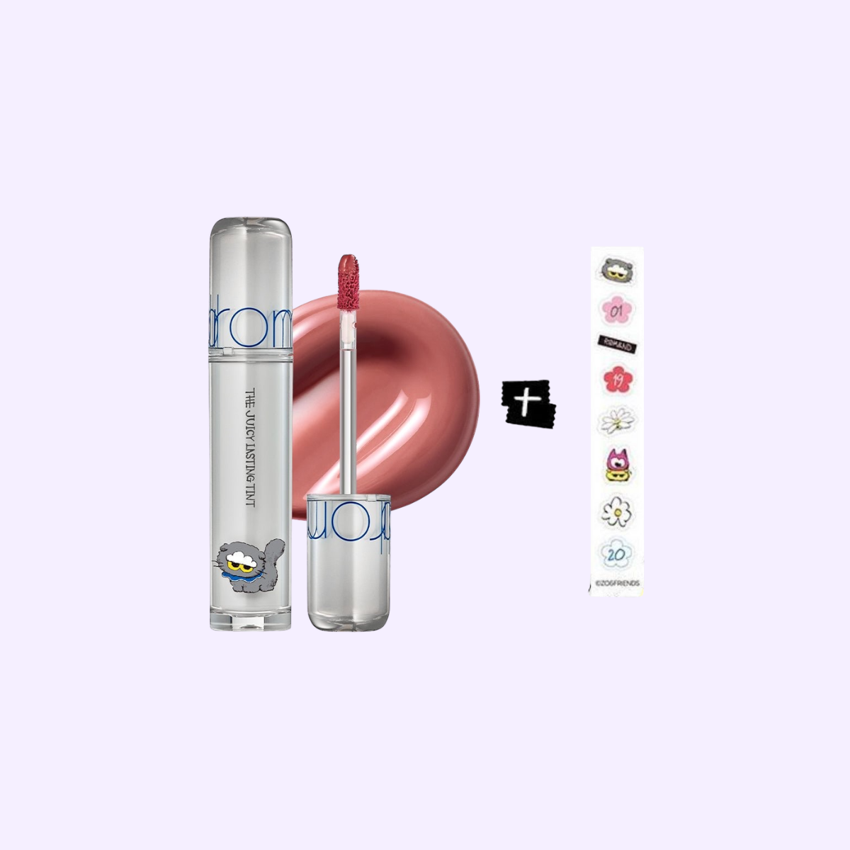 rom&nd X ZO&FRIENDS THE JUICY LASTING TINT
