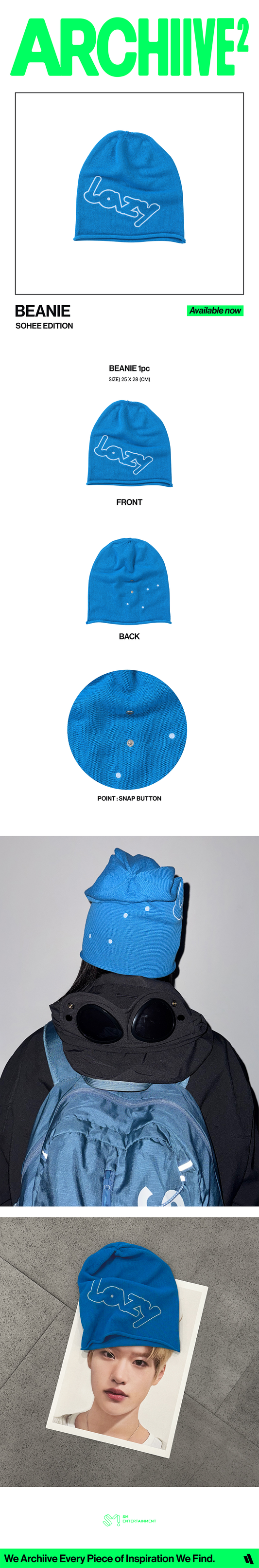 RIIZE - [2026 POP-UP [ARCHIIVE²] MD] BEANIE (SOHEE EDITION)