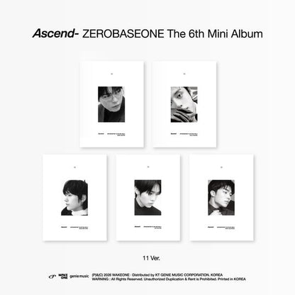 ZEROBASEONE The 6th Mini Album [Ascend-]