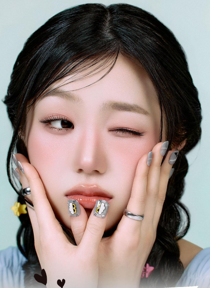 (+ Gift) ZO&FRIENDS x DASHING DIVA magic press - GROOMING CAT (Nail)