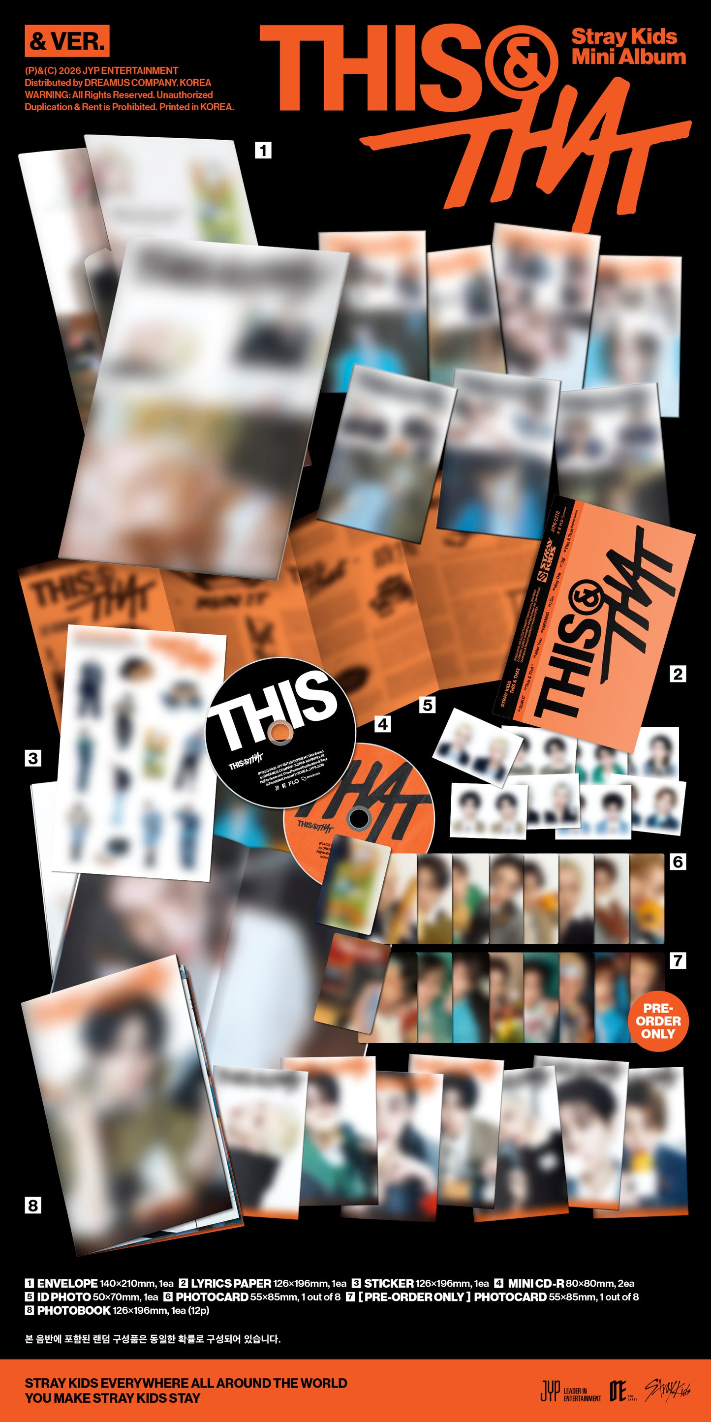 Stray Kids - 10th Mini Album [THIS & THAT] (& Ver.)