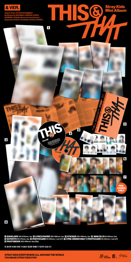 Stray Kids - 10th Mini Album [THIS & THAT] (& Ver.)