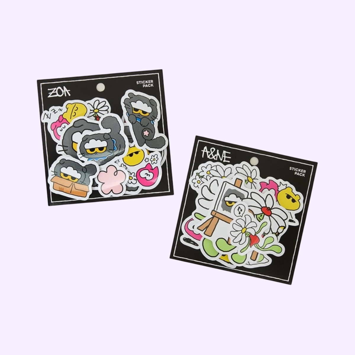 ZO&FRIENDS LUCKY SHOP STICKER PACK