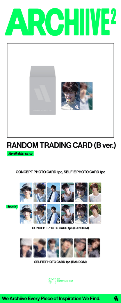 RIIZE - [2026 POP-UP [ARCHIIVE²] MD] RANDOM TRADING CARD (A Ver.)