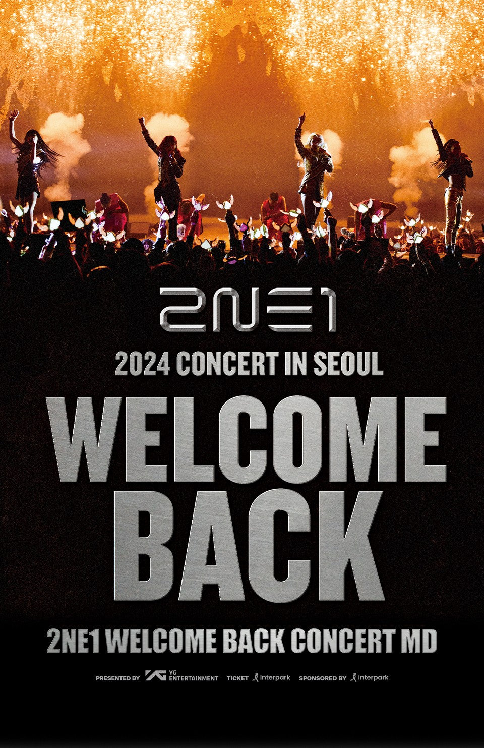2NE1 OFFICIAL LIGHT STICK [Black]