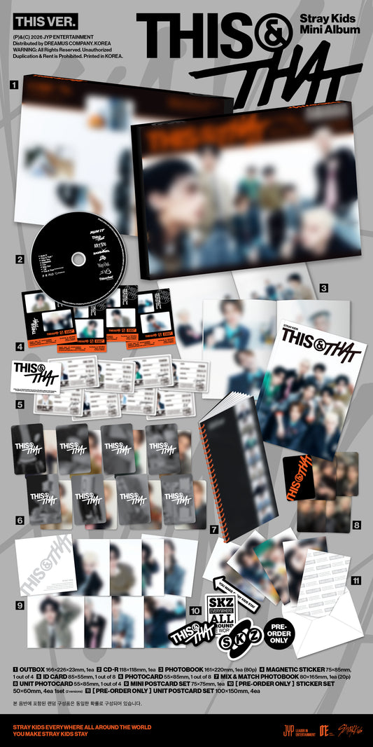 Stray Kids - 10th Mini Album [THIS & THAT]