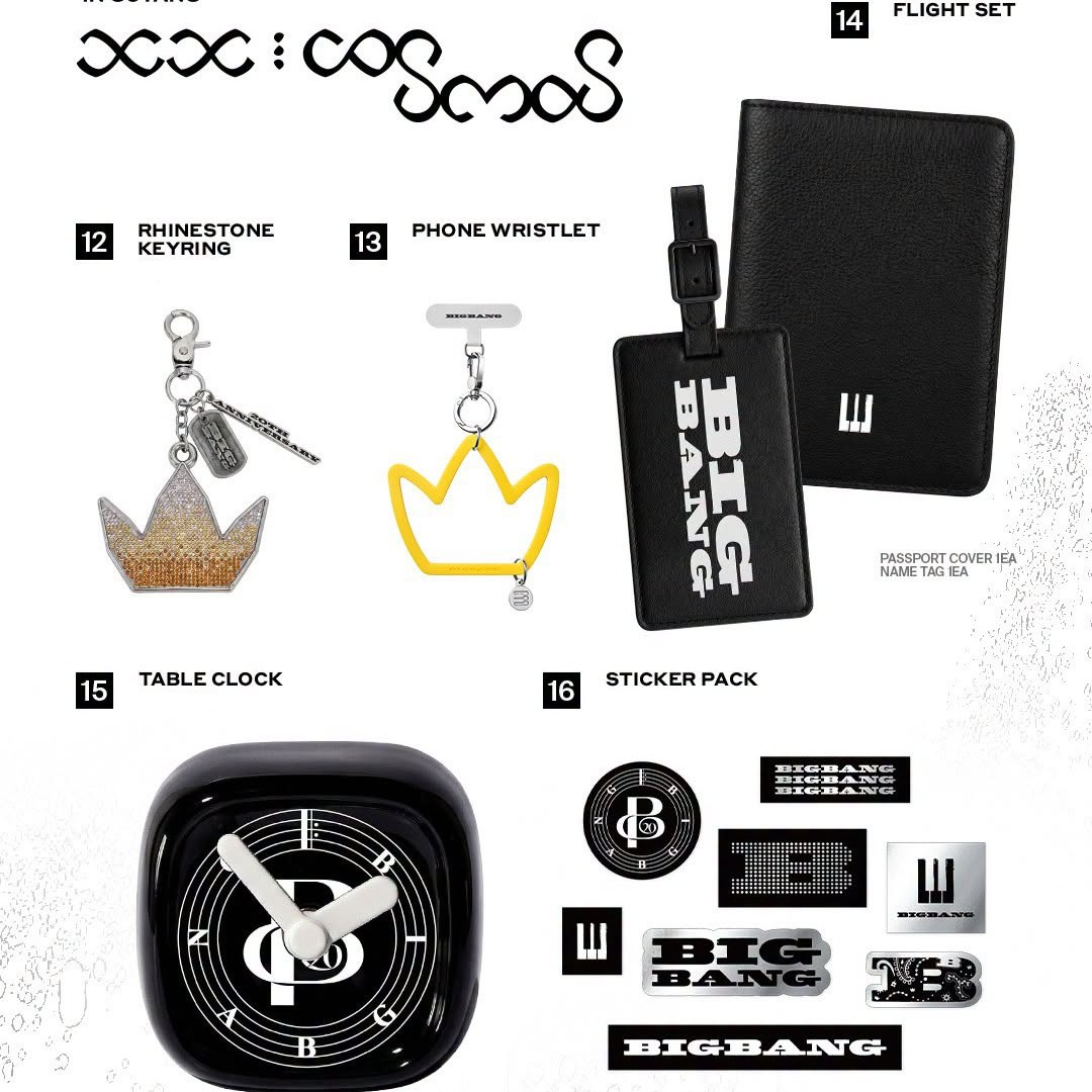 BIGBANG - WORLD TOUR < XX : COSMOS > (12/13/14/15/16)