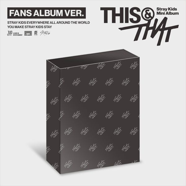 (AppleMusic Gift) Stray Kids - 10th Mini Album [THIS & THAT] (FANS ALBUM Ver.)