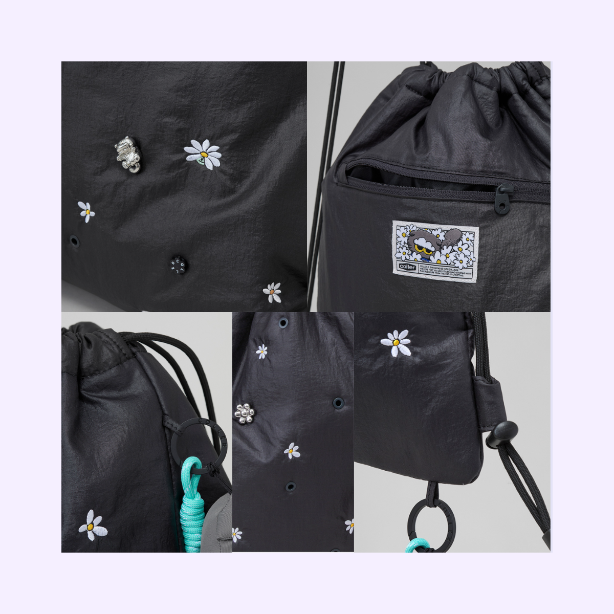 [COLLER ZO&FRIENDS EDITION] Coller Draw-String bag Set