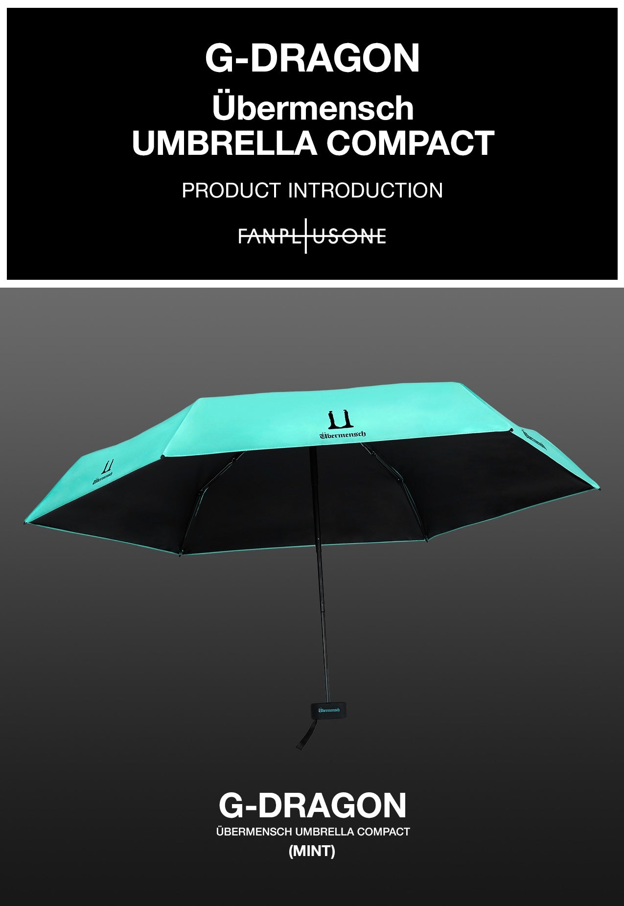 G-DRAGON - UMBRELLA COMPACT [Mint] / 2025 WORLD TOUR [Übermensch]