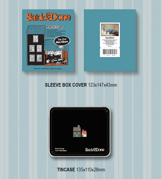 PARK JIN YOUNG - 2nd Mini Album [Said & Done] (Memory Box Ver.)
