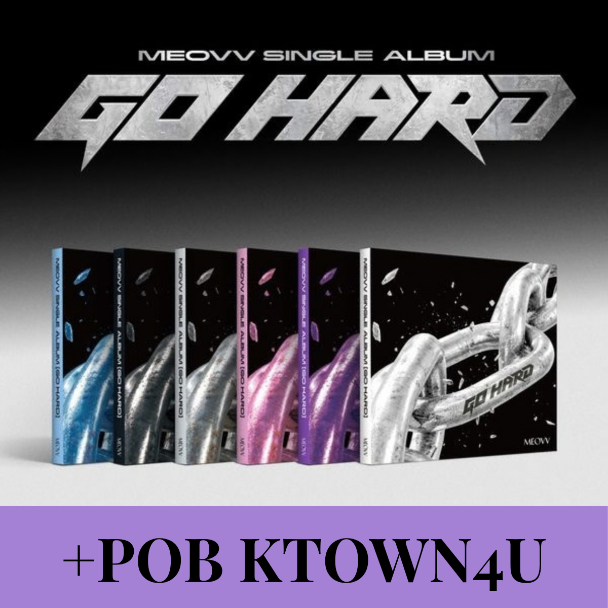 (Ktown4u Gift) MEOVV - Single Album [GO HARD]
