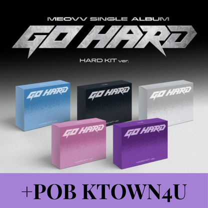(Ktown4u Gift) MEOVV - Single Album [GO HARD] HARD KIT ver.