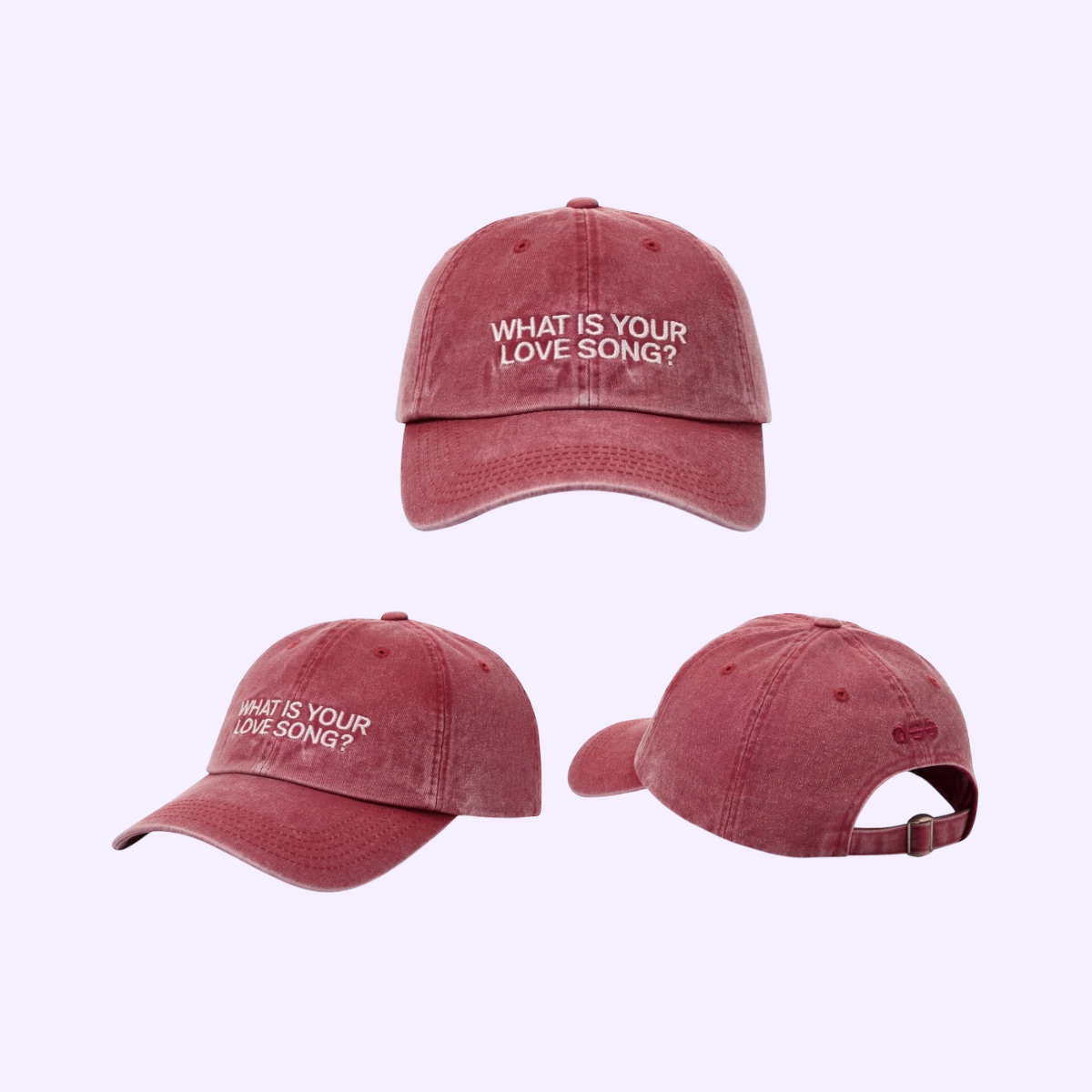 BTS 'ARIRANG' Ball Cap [Red]