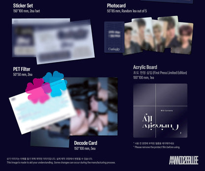 AND2BLE - 1st Mini Album [Sequence 01: Curiosity]