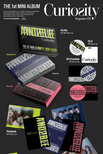 AND2BLE - 1st Mini Album [Sequence 01: Curiosity]