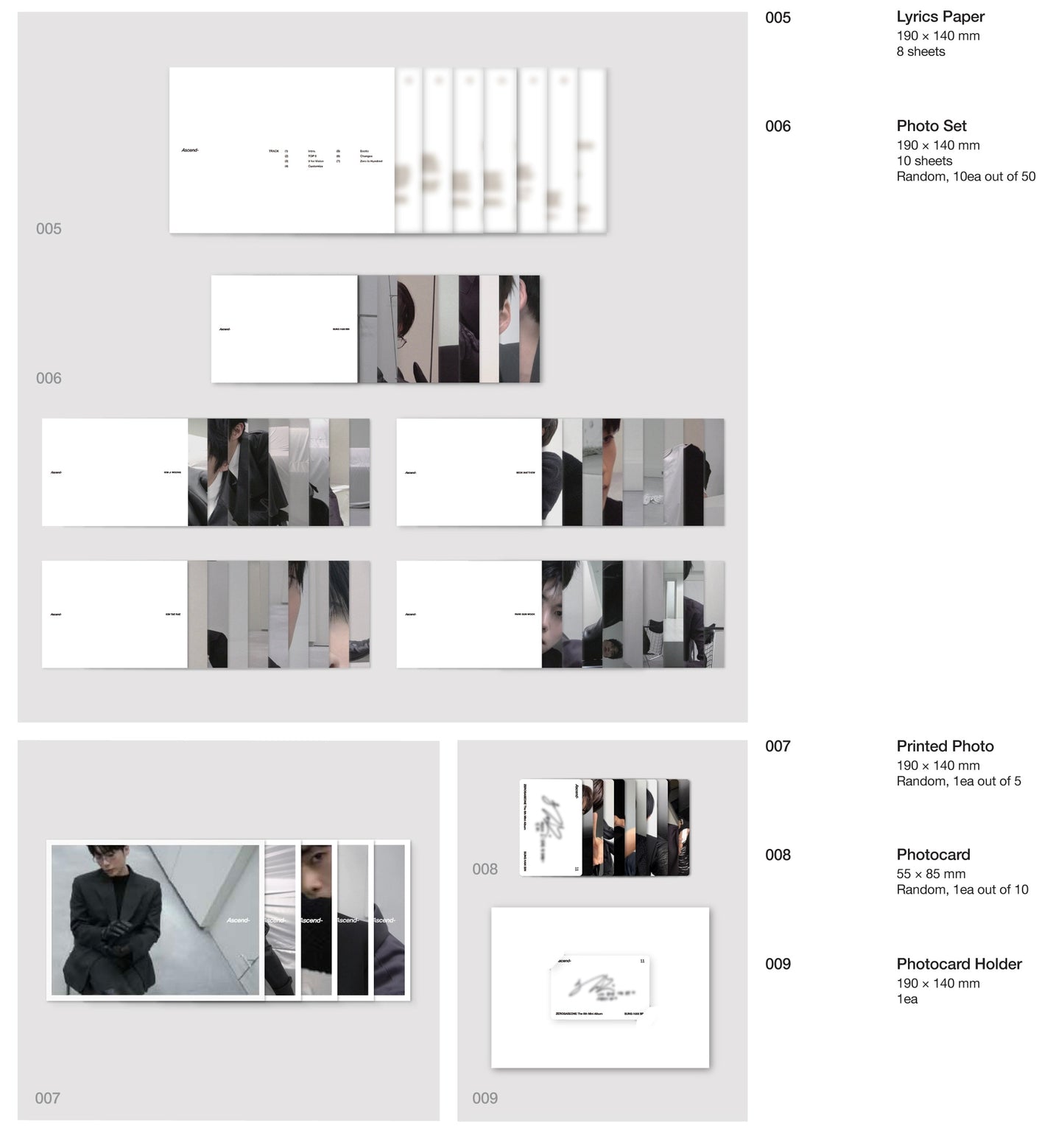 ZEROBASEONE The 6th Mini Album [Ascend-]