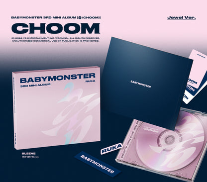 BABYMONSTER 3rd MINI ALBUM [CHOOM] Jewel Ver.