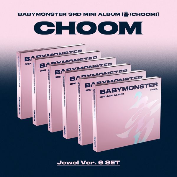 BABYMONSTER 3rd MINI ALBUM [CHOOM] Jewel Ver.