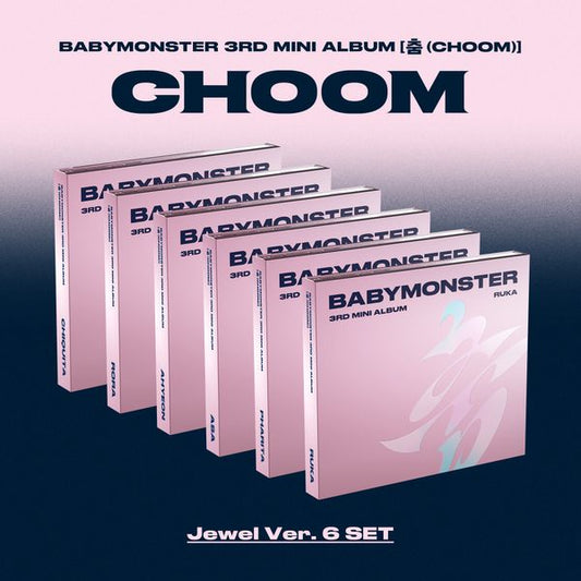BABYMONSTER 3rd MINI ALBUM [CHOOM] Jewel Ver.