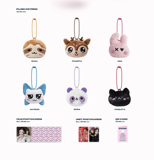 BABYMONSTER 3rd MINI ALBUM [CHOOM] Plush Keyring Ver.