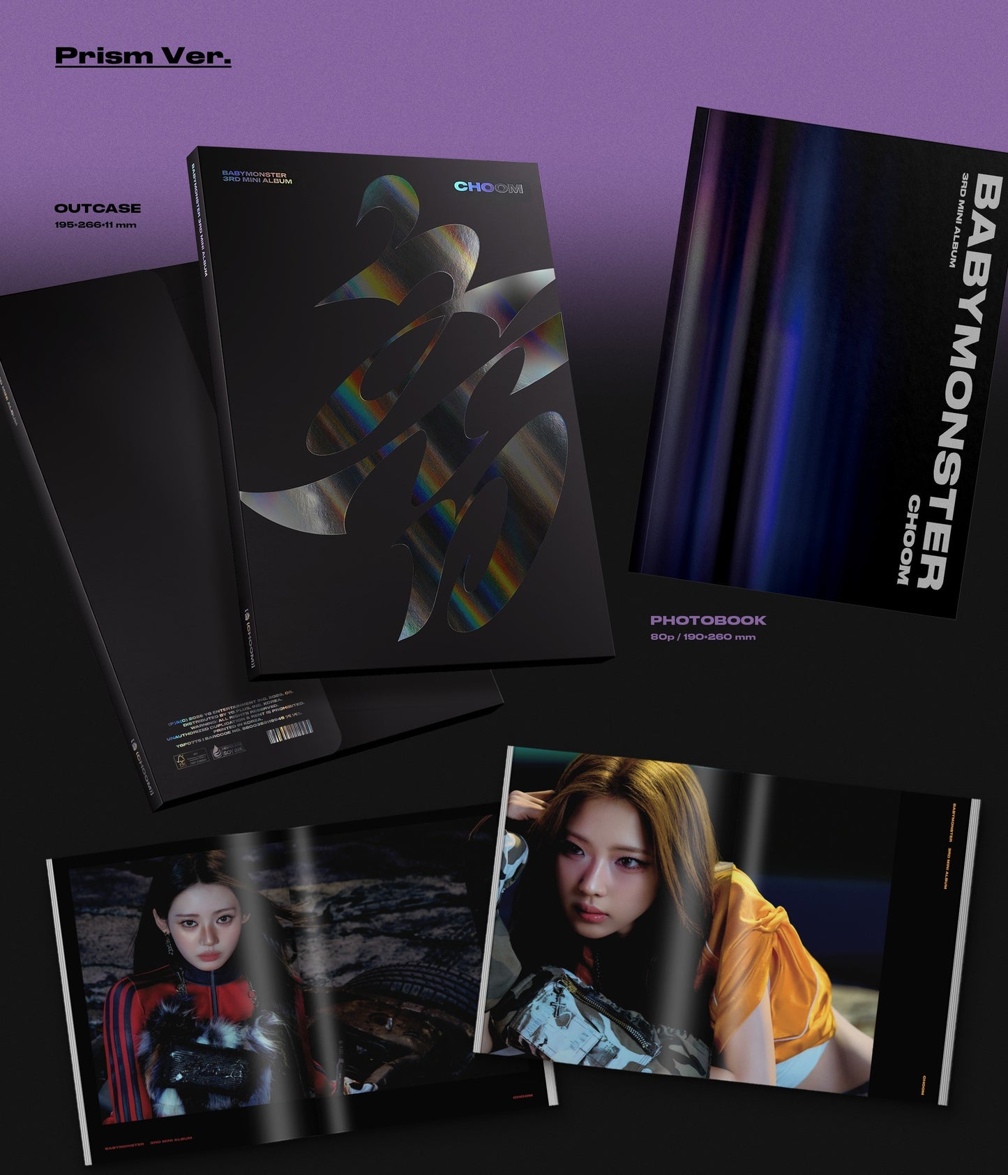 BABYMONSTER 3rd MINI ALBUM [CHOOM]