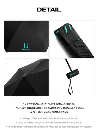 G-DRAGON - UMBRELLA COMPACT [Black] / 2025 WORLD TOUR [Übermensch]