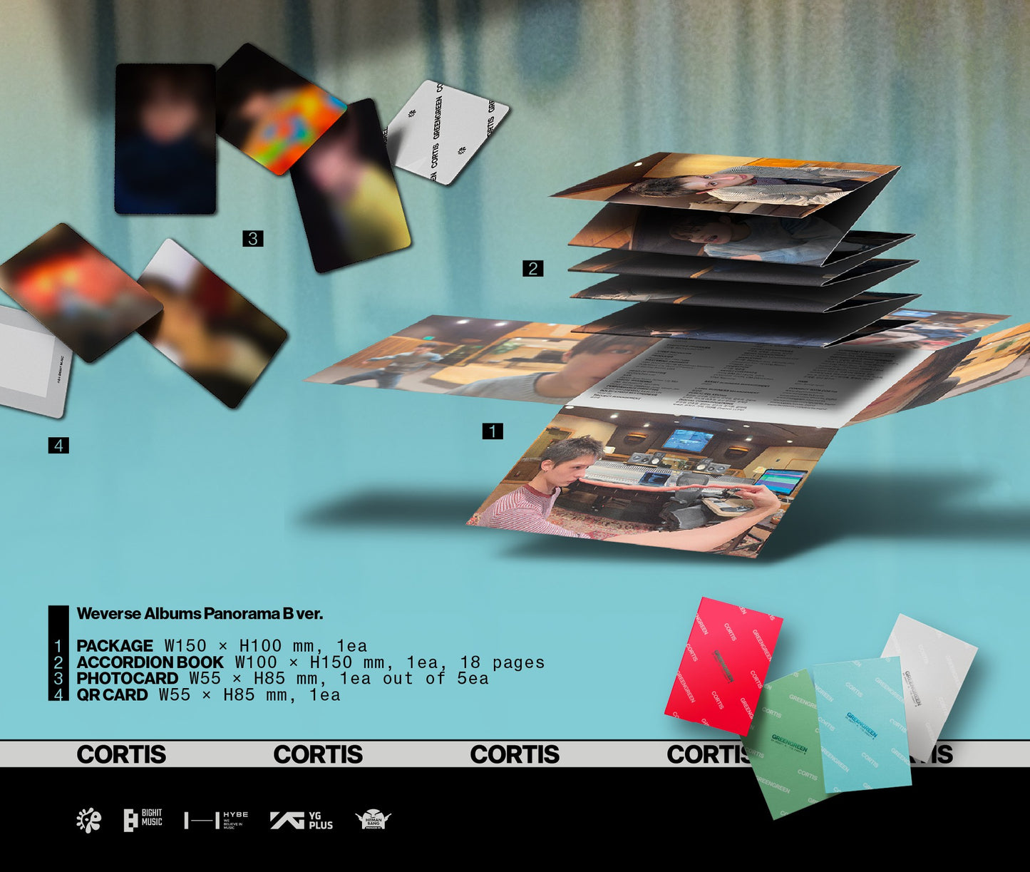 CORTIS - 2nd EP Album [GREENGREEN] (Weverse Albums ver.)