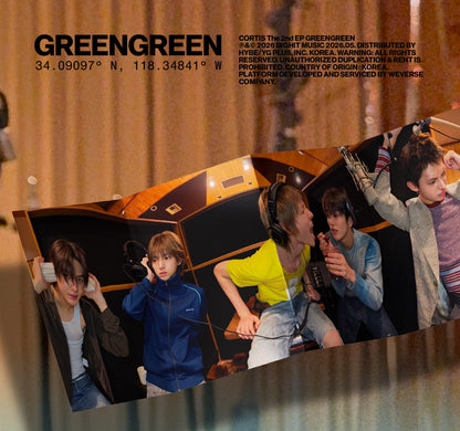 CORTIS - 2nd EP Album [GREENGREEN] (Weverse Albums ver.)