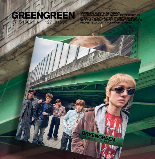 CORTIS - 2nd EP Album [GREENGREEN] (Vinyl)