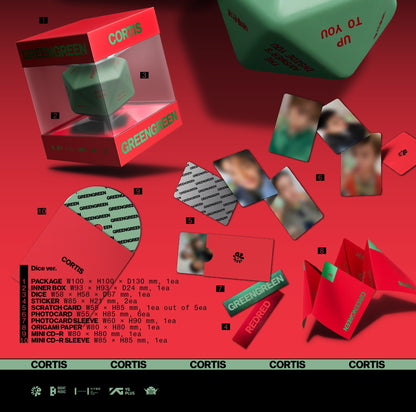CORTIS - 2nd EP Album [GREENGREEN] (Dice Ver.)