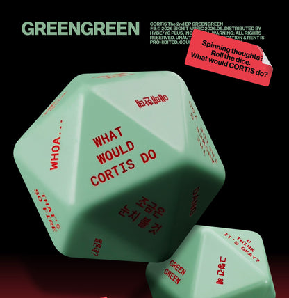 CORTIS - 2nd EP Album [GREENGREEN] (Dice Ver.)