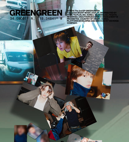 CORTIS - 2nd EP Album [GREENGREEN] (Weverse Albums ver.)