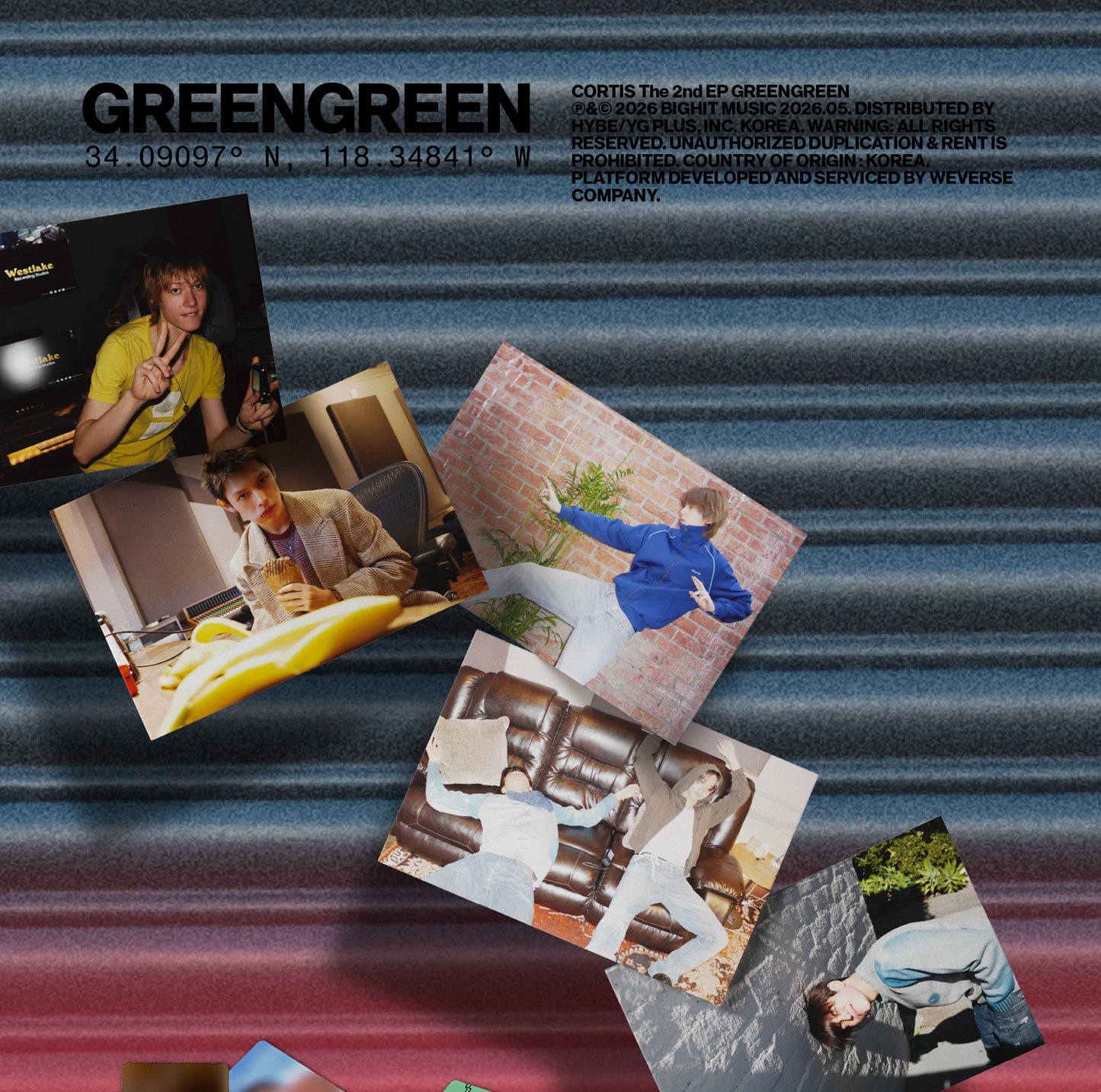 CORTIS - 2nd EP Album [GREENGREEN] (Weverse Albums ver.)
