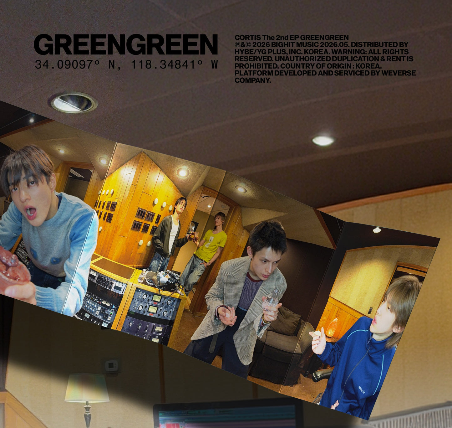 CORTIS - 2nd EP Album [GREENGREEN] (Weverse Albums ver.)