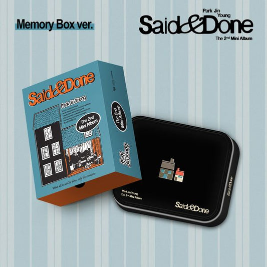 PARK JIN YOUNG - 2nd Mini Album [Said & Done] (Memory Box Ver.)