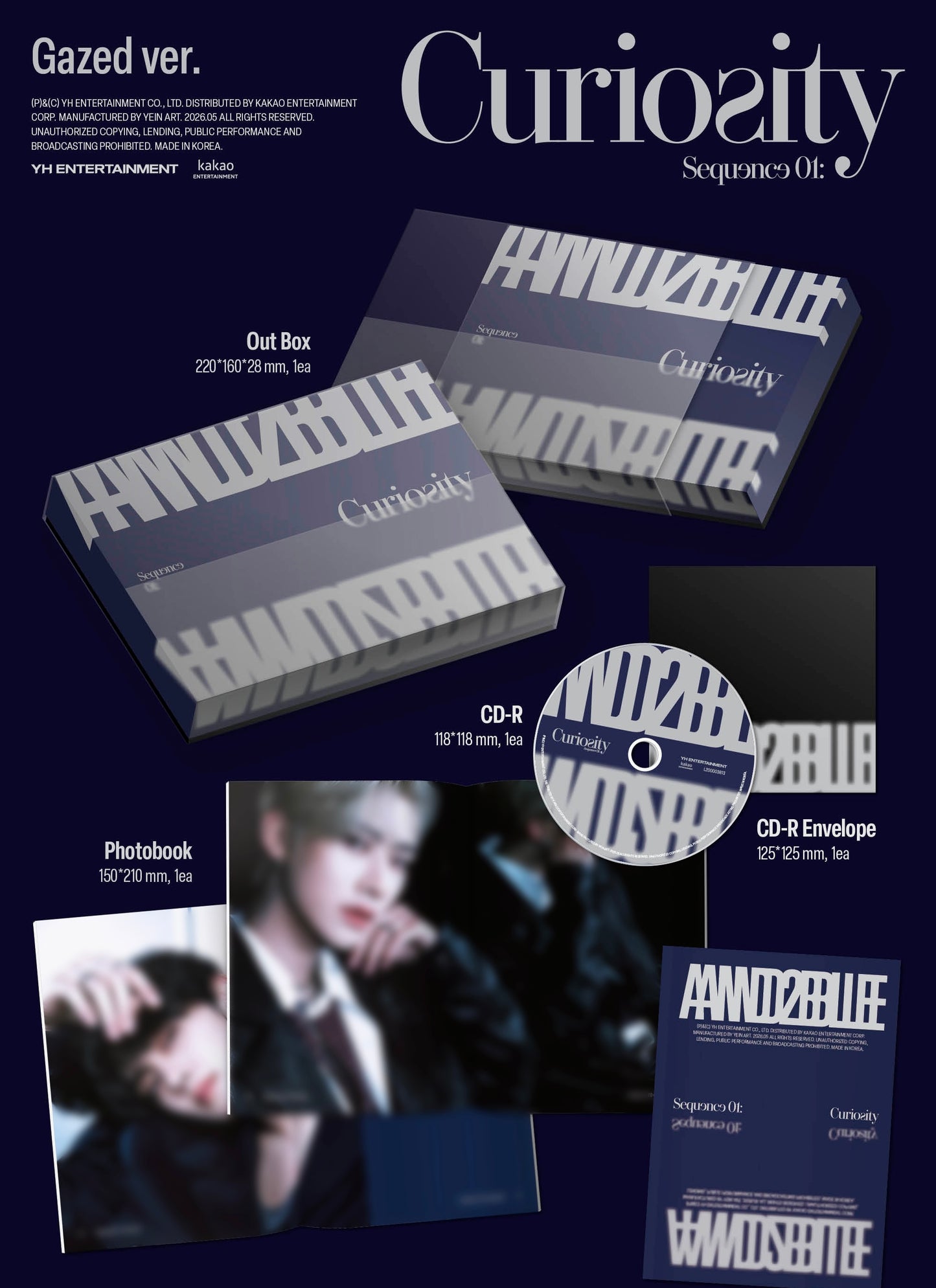 AND2BLE - 1st Mini Album [Sequence 01: Curiosity]