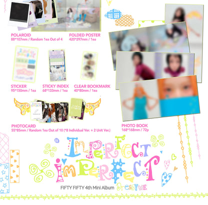 FIFTY FIFTY - 4th Mini Album [Imperfect-I'mperfect] (Dressy we Ver.)