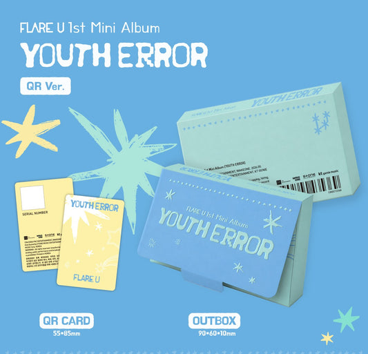 FLARE U - 1st Mini Album [YOUTH ERROR] (QR Ver.)