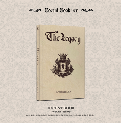 (Ktown Gift) Forestella - 4th Album [THE LEGACY] (Docent Book Ver.)